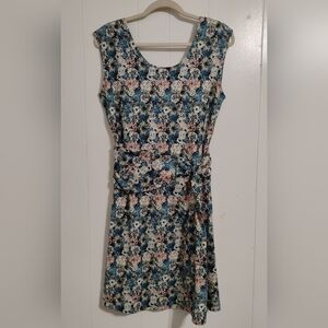 Patagonia Seabrook Twist Dress Floral Medium